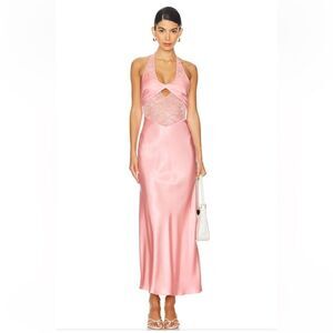 Bec & Bridge Pink Maxi Dress